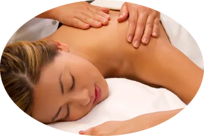 Relaxing back massage